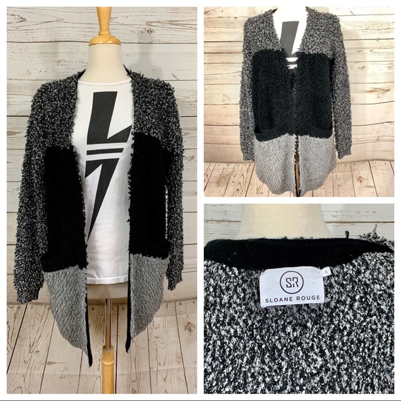 Anthropologie Sweaters - Sloane Rogue loop knit oversized cardigan sweater